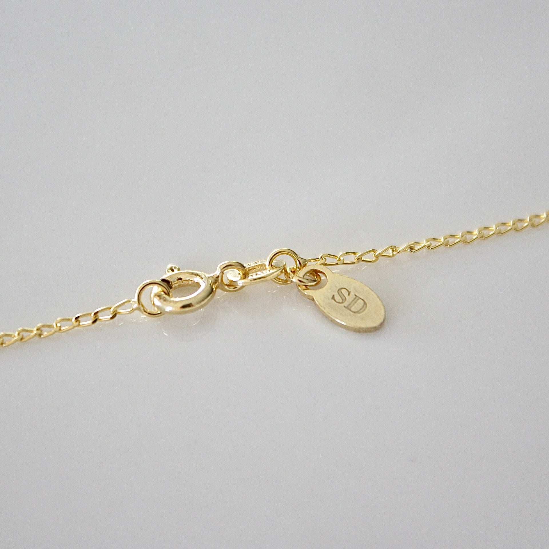 Baby Curb Chain – Santorini Design - Technical View