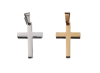 Steel Cross Pendant