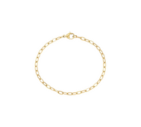 Thin Paperclip Bracelet